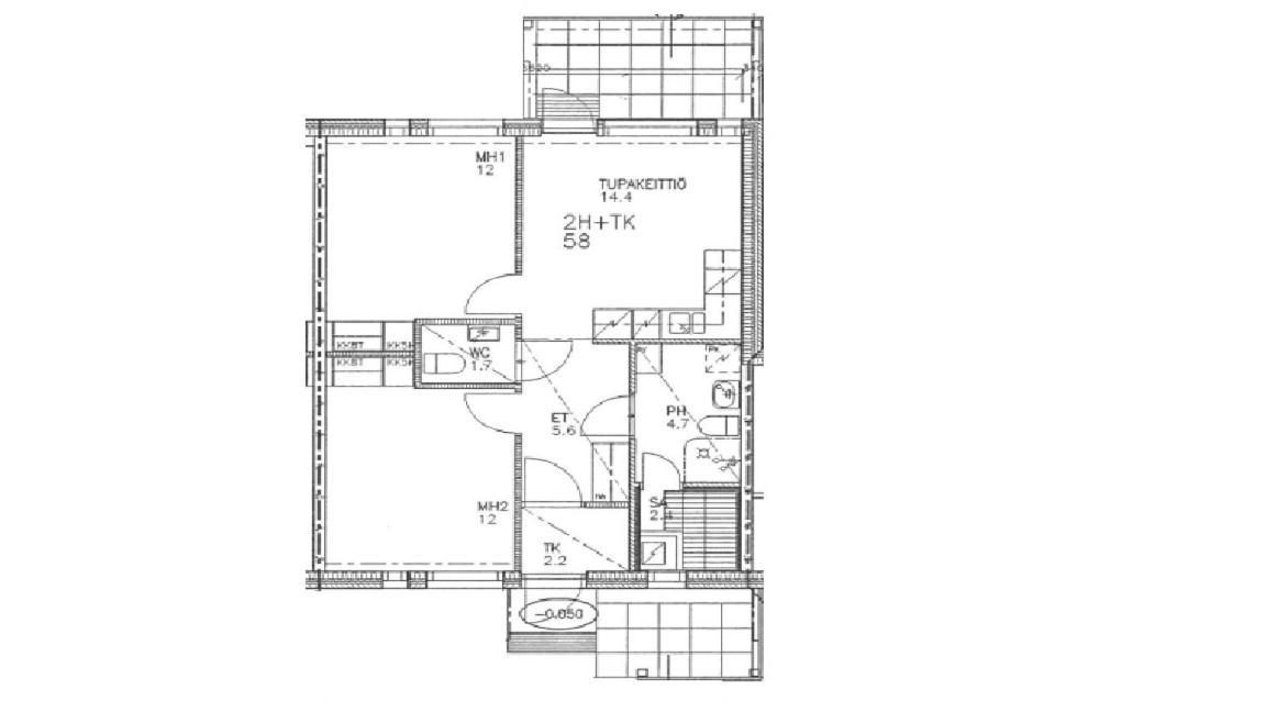 Merituuli Serviced Apartments, Kempele 2Br Apartment With Sauna Extérieur photo
